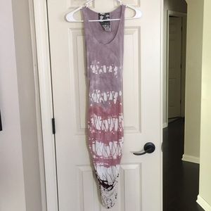 Young Fabulous & Broke tie dye backless dress